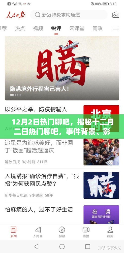 揭秘十二月二日热门聊吧背后的故事，事件背景、影响与时代印记