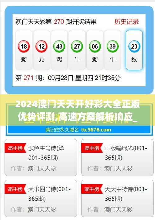 2024澳门天天开好彩大全正版优势评测,高速方案解析响应_冒险版7.521
