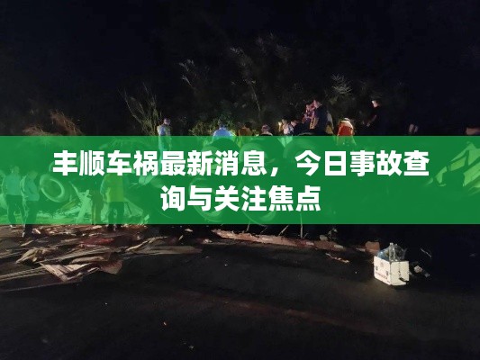 丰顺车祸最新消息，今日事故查询与关注焦点