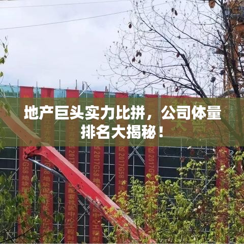 地产巨头实力比拼，公司体量排名大揭秘！